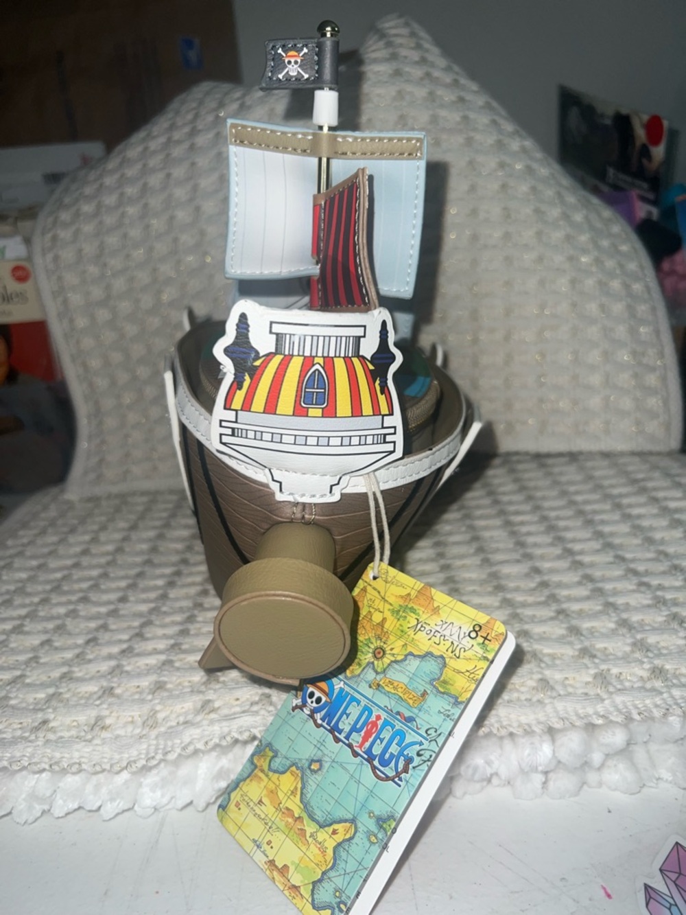 NWT Loungefly One Piece Thousand Sunny Ship Figural Crossbody Bag RARE - Picture 10 of 11